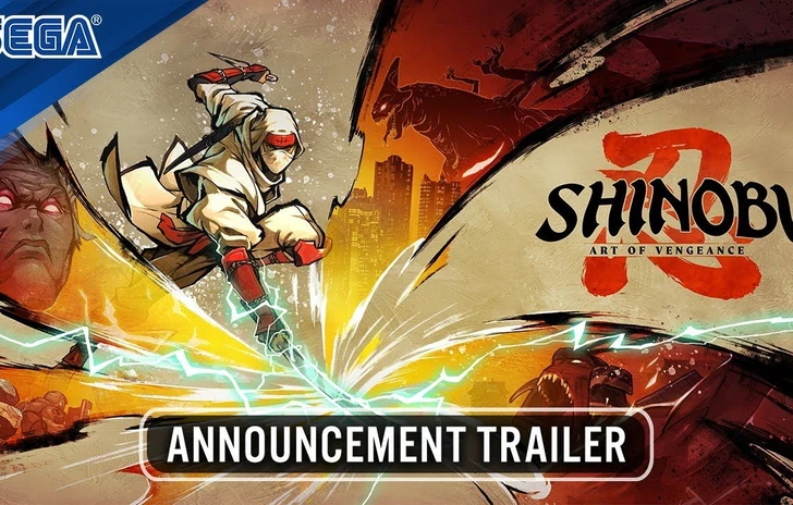 Shinobi Art of Vengeance  il trailer di annuncio