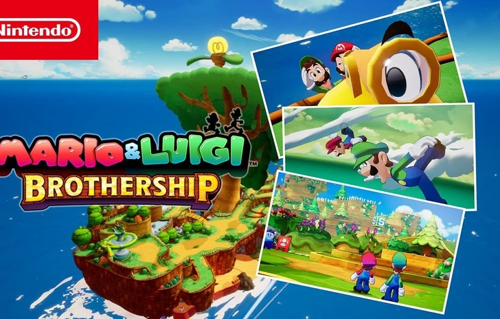 Mario  Luigi Fraternauti alla carica online il nuovo trailer