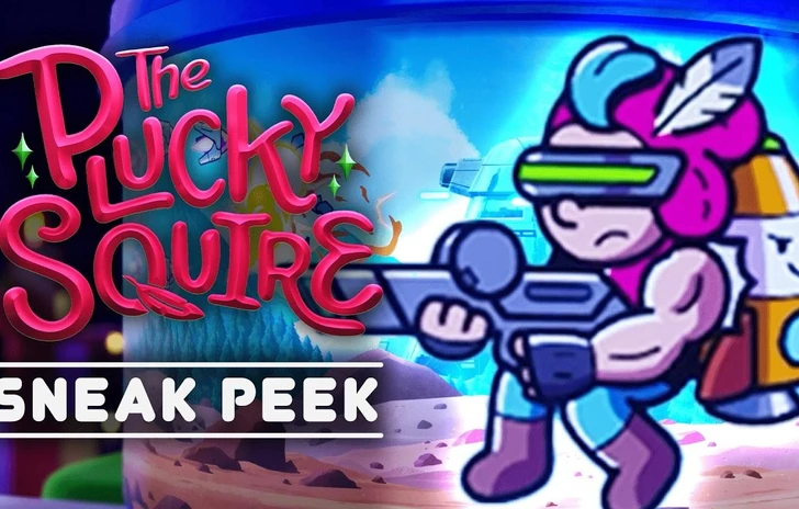 The Plucky Squire  Sneak Peek Rocket Ride Gameplay