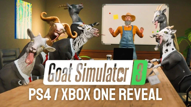 Goat Simulator 3 PS4  Xbox One announcement