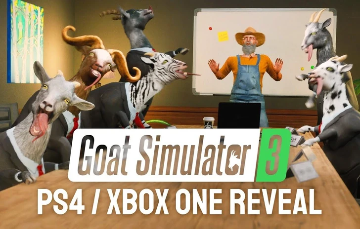 Goat Simulator 3 in arrivo su PS4 e One il 24 ottobre