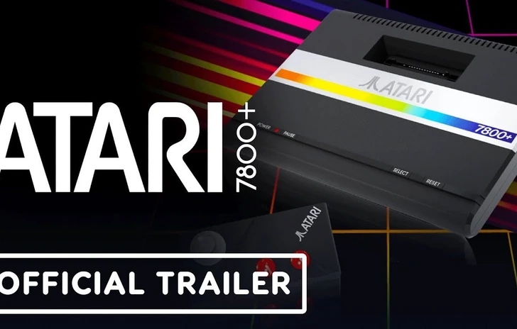 Atari 7800  Official Announcement Trailer