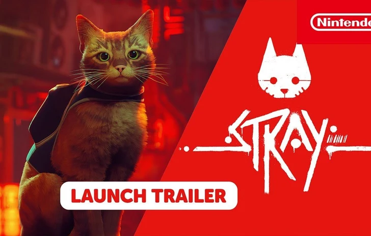 Stray il trailer di lancio della versione Switch