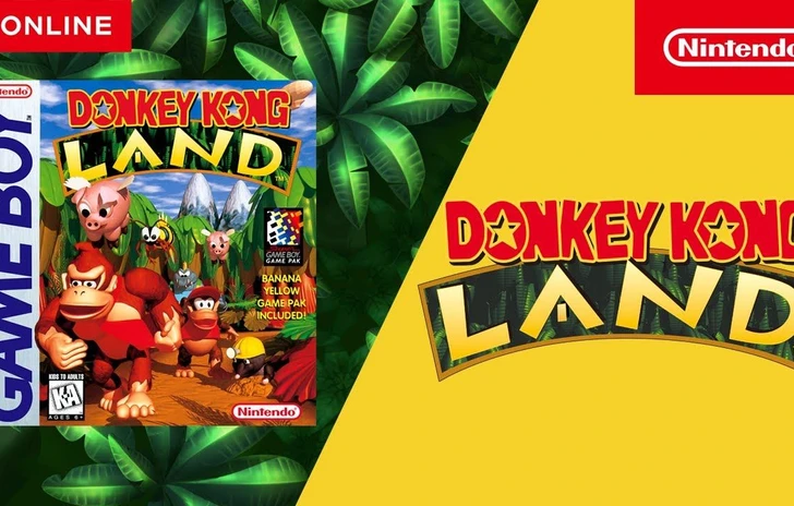 Donkey Kong Land arriva su Nintendo Switch Online