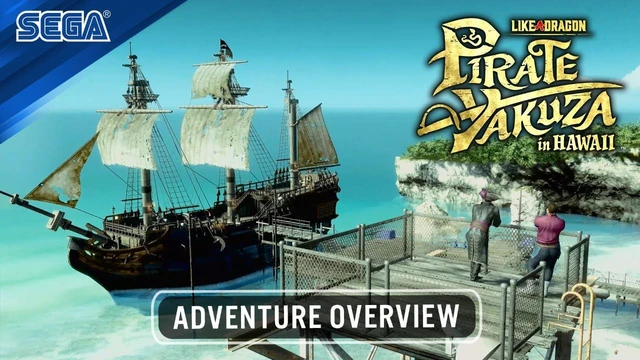 Like a Dragon Pirate Yakuza in Hawaii  Adventure Overview Trailer