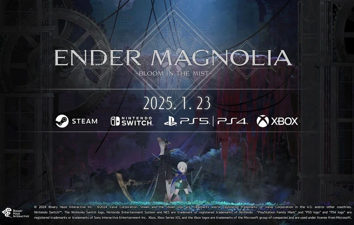 ENDER MAGNOLIA Bloom in the Mist  Version 10 Release Date Trailer