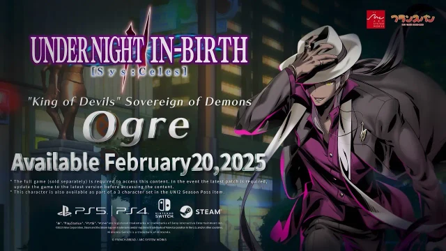 UNDER NIGHT INBIRTH II SysCeles  Ogre Trailer