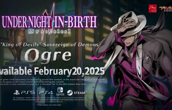 UNDER NIGHT INBIRTH II SysCeles  Ogre Trailer