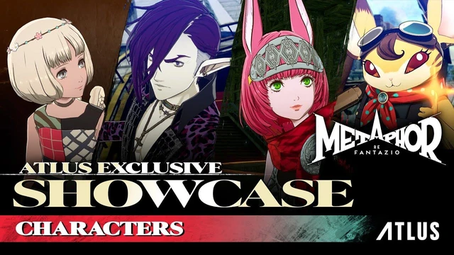 Metaphor ReFantazio ATLUS Exclusive Showcase  Characters