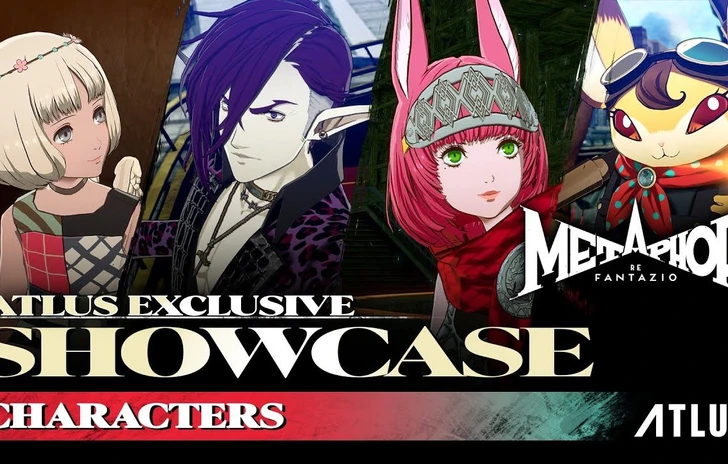 Metaphor ReFantazio ATLUS Exclusive Showcase  Characters