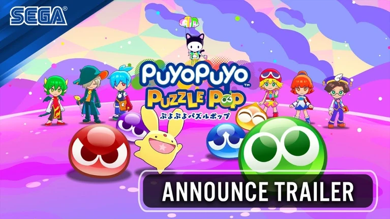 Puyo Puyo Puzzle Pop il trailer di annuncio dellesclusiva Apple