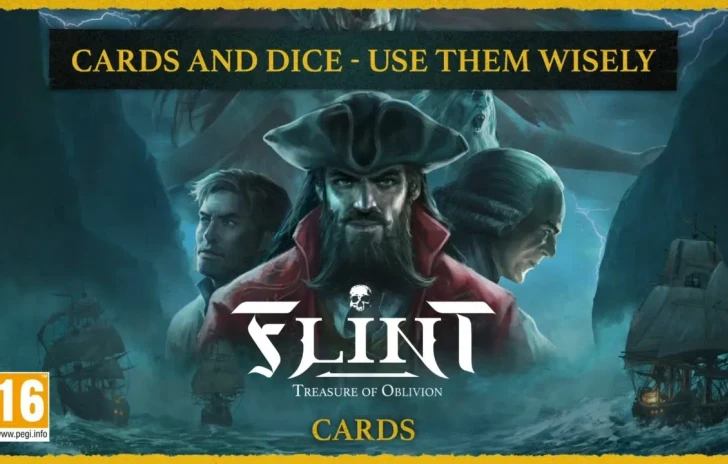 Flint Treasure of Oblivion  Cards  Dice