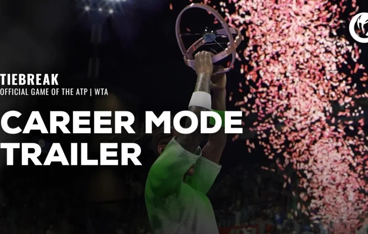 Tiebreak Official game of the ATP and WTA  il trailer della modalità carriera