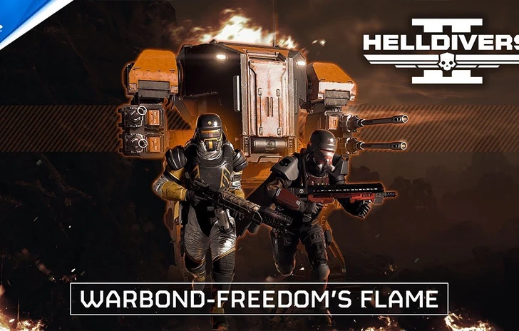 Helldivers 2 il trailer del Warbond Fiamma della Libertà