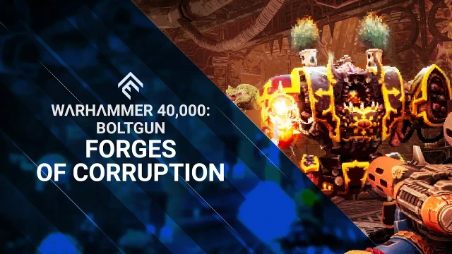 Warhammer 40000 Boltgun  Forges of Corruption Reveal Trailer
