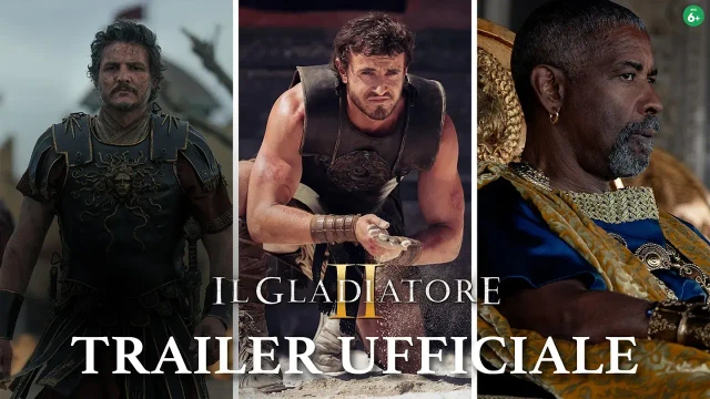 Il Gladiatore 2  Primo trailer ufficiale