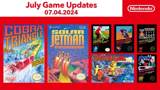 NES  July 2024 Game Update  Nintendo Switch Online