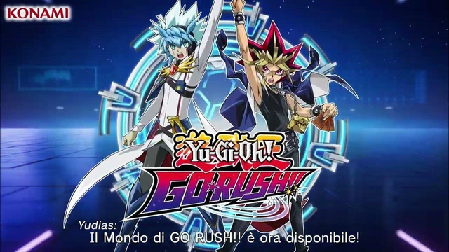 YuGiOh DUEL LINKS  GO RUSH World  Official Launch Trailer (IT)