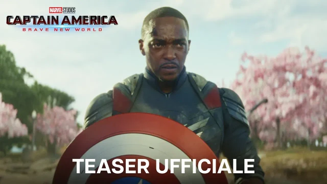Captain America Brave New World  Primo trailer italiano