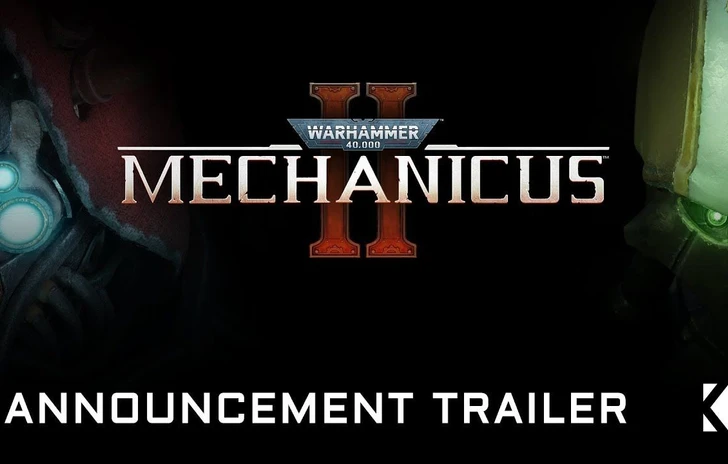 Warhammer 40000 Mechanicus II  Announce Trailer