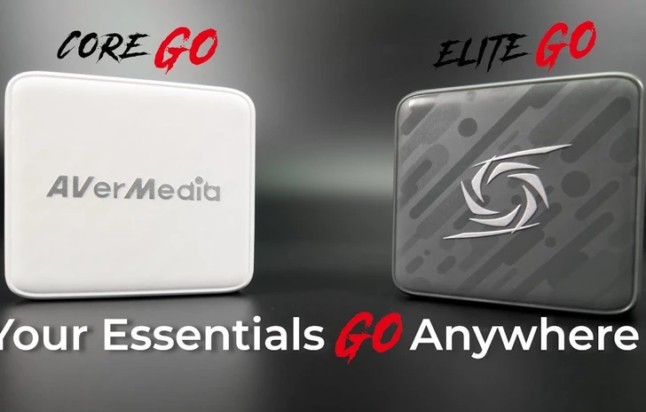 ELITE GO  Clip del nuovo hardware cattura e ricarica di AverMedia