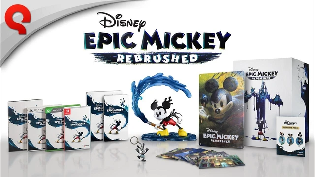 Disney Epic Mickey Rebrushed  Release Date Reveal  Collectors Edition Trailer