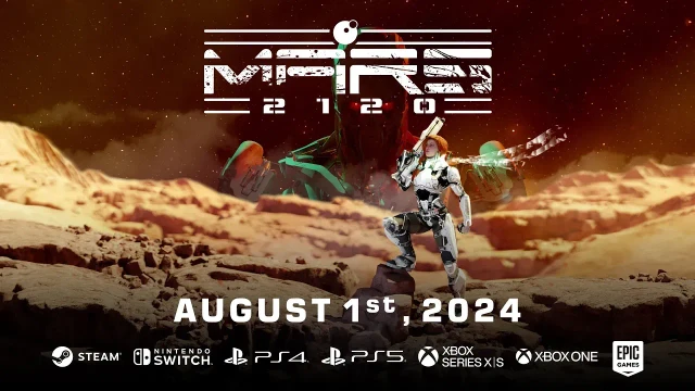 MARS 2120  Release Date Reveal Teaser  Nintendo Switch PlayStation Xbox Steam and Epic Store