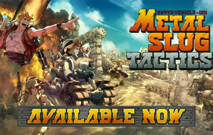 Lesplosivo trailer di lancio di Metal Slug Tactics