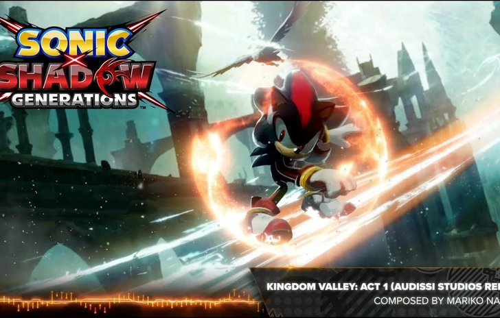 Sonic X Shadow Generations primo video della colonna sonora