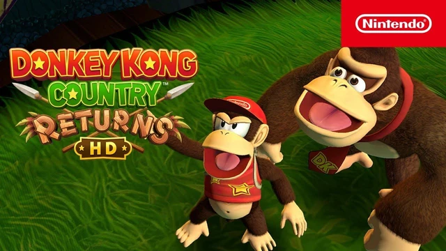 Donkey Kong Country Returns HD  Launch Trailer