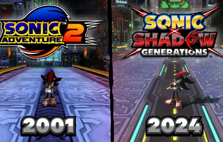 Sonic X Shadow Generations in video il restauro dei classici livelli di Shadow