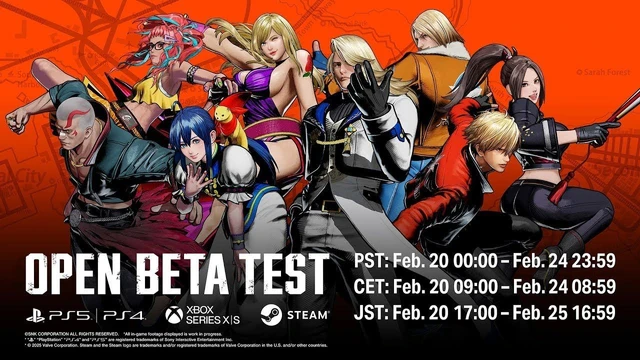 Fatal Fury City of the Wolves  Open Beta Test Trailer