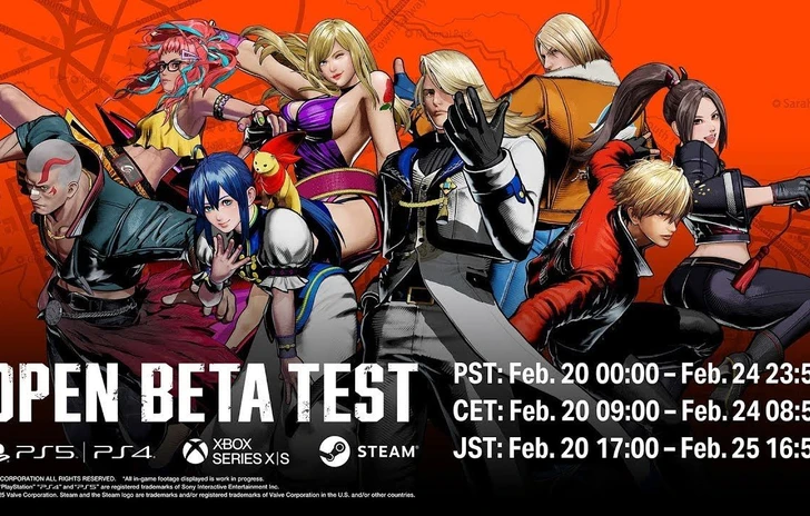 Fatal Fury City of the Wolves  Open Beta Test Trailer