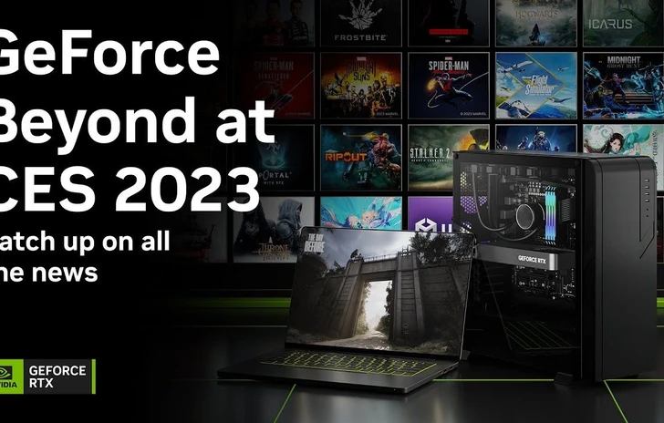 Nvidia le novità dal CES 2023