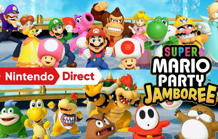 Super Mario Party Jamboree  trailer di annuncio e la data di uscita