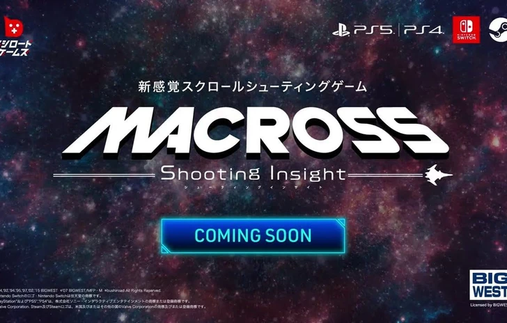 Macross Shooting Insight primo trailer di gameplay 
