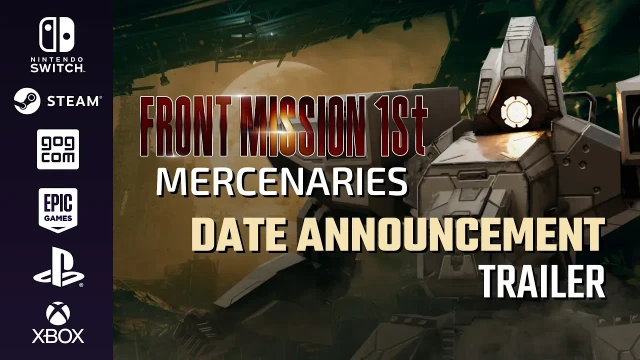 FRONT MISSION 1st Remake  Mercenaries DLC Date Annoucement Trailer