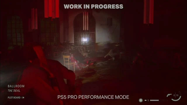 Alan Wake 2  secondo video comparativo su PlayStation 5 Pro