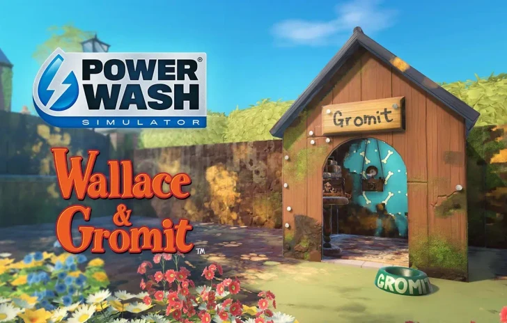 PowerWash Simulator in arrivo un DLC dedicato a Wallace  Gromit