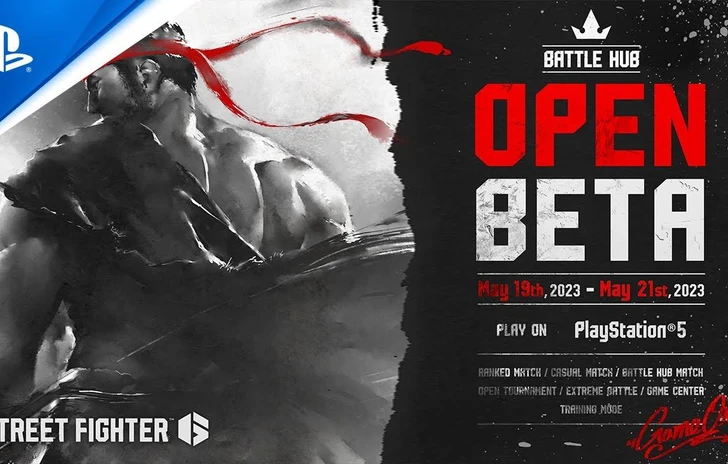 Street Fighter 6 3 giorni di open beta dal 19 maggio 