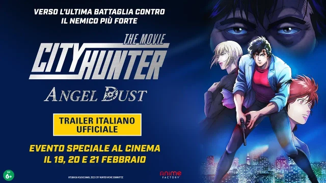 City Hunter the Movie Angel Dust  Trailer delluscita cinema