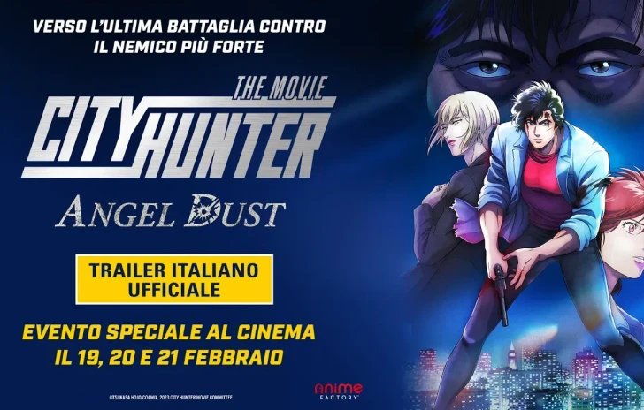 City Hunter the Movie Angel Dust  Trailer delluscita cinema