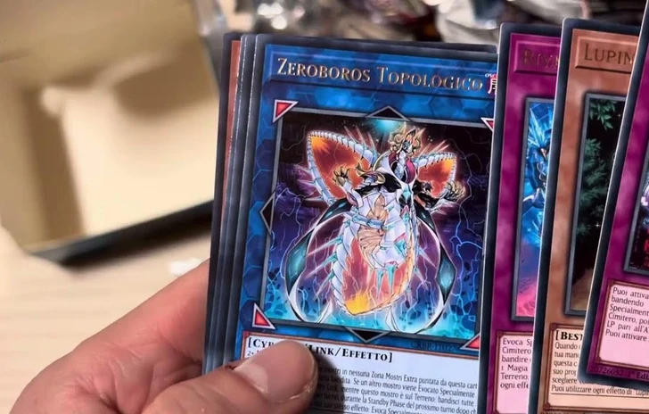 YUGIOH TCG  DISTRUTTORI INCROCIATI 23 sbustamento