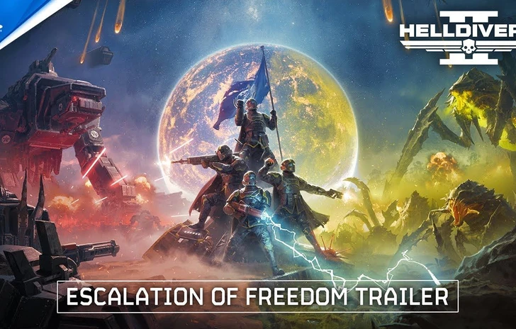 Helldivers 2 trailer e info sullupdate Escalation of Freedom