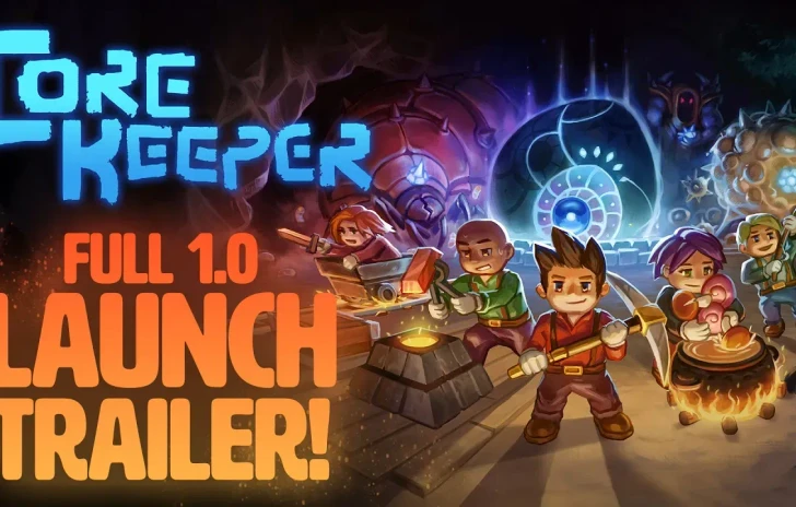 Core Keeper  il trailer di lancio della versione 10