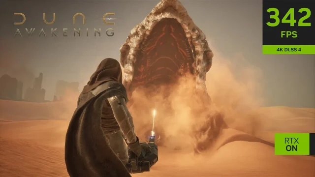 Dune Awakening  in 4K con la GeForce 5090