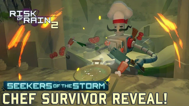 Risk of Rain 2 Seekers of the Storm  Chef Survivor Showcase Trailer