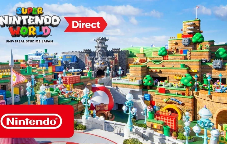 Nintendo terrà un Super Nintendo World Direct questa sera