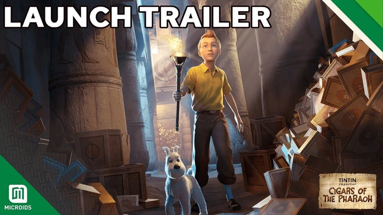 Tintin Reporter  I Sigari del Faraone il trailer di lancio