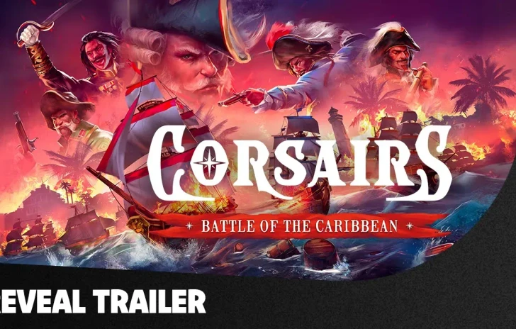 Corsairs  Battle of the Caribbean  il trailer di annuncio